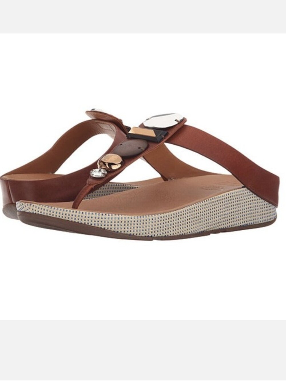 Fitflop Jeweley Thong Sandals Size 7